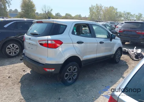 2021 Ford Ecosport S from USA, damaged, VIN MAJ6S3FL3MC422958